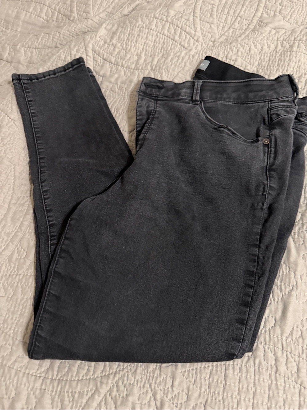 Wit & Wisdom black skinny jeans size 14.